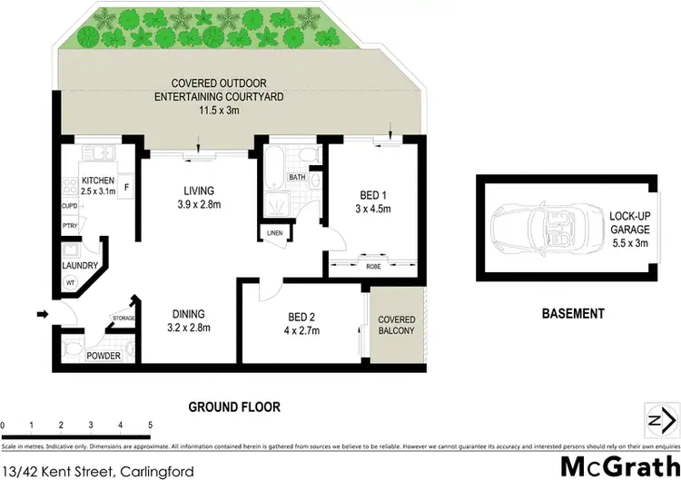 Floorplan of Homely apartment listing, 13/42 Kent Street, Epping NSW 2121