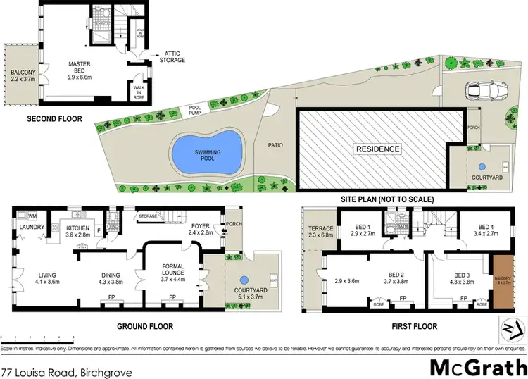 Floorplan of Homely house listing, 77 Louisa Road, Birchgrove NSW 2041