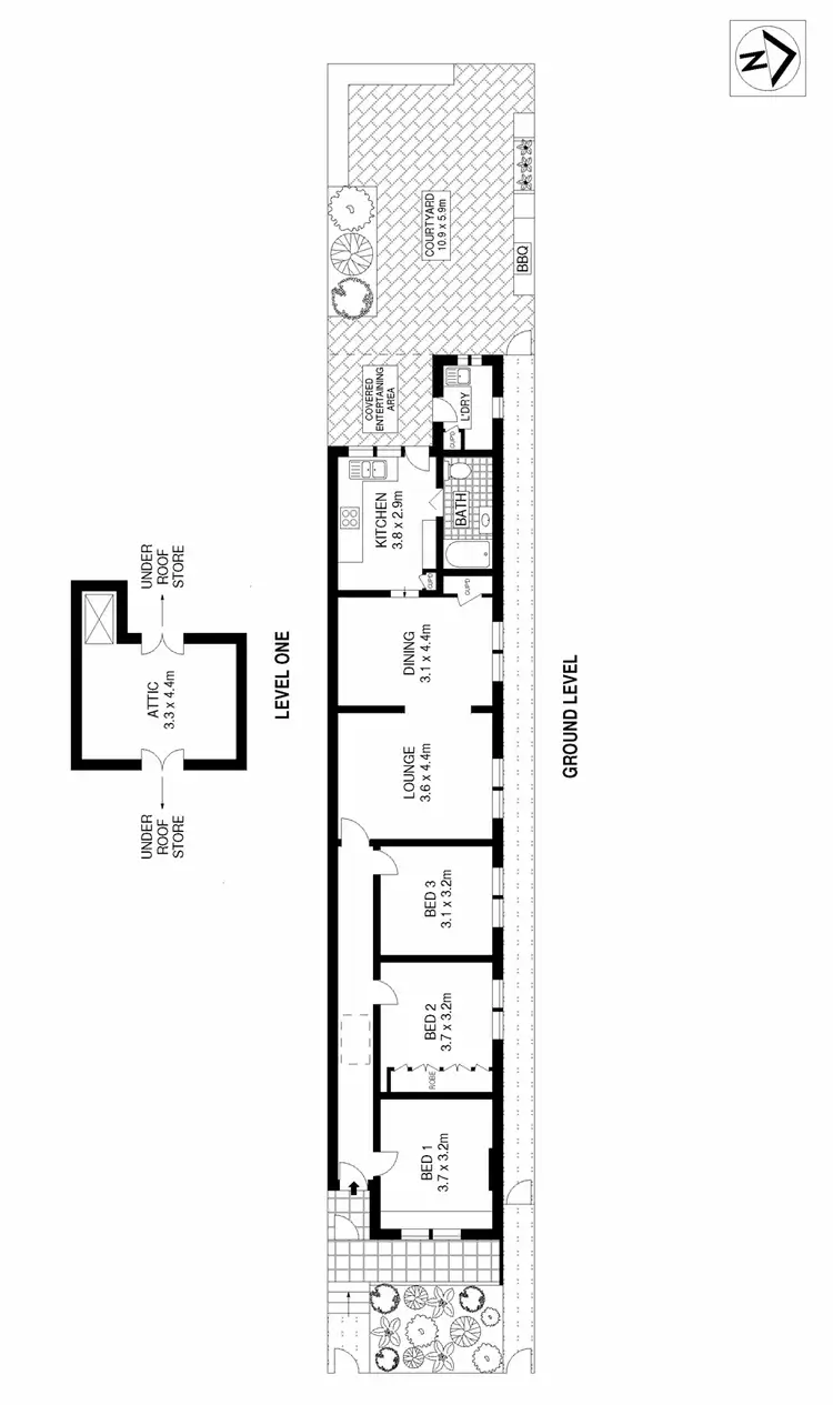 Floorplan of Homely house listing, 36 Hay Street, Leichhardt NSW 2040
