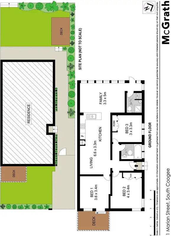Floorplan of Homely house listing, 1 Marian Street, South Coogee NSW 2034