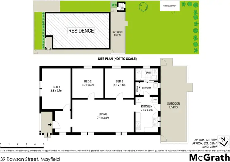 Floorplan of Homely house listing, 39 Rawson Street, Mayfield NSW 2304