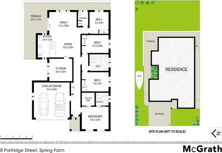 Floorplan of Homely house listing, 8 Partridge Street, Spring Farm NSW 2570