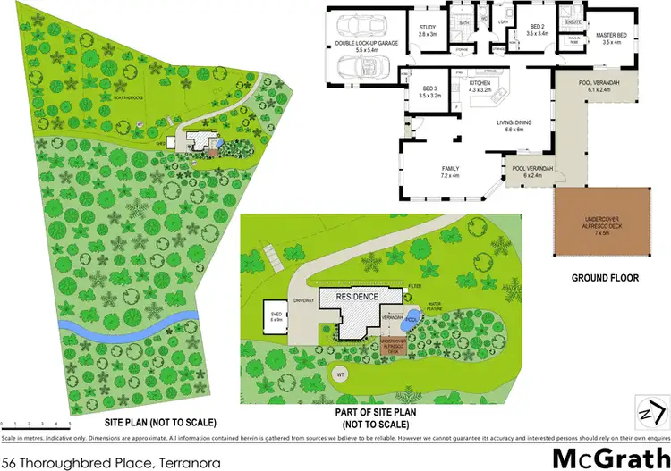 Floorplan of Homely house listing, 56 Thoroughbred Place, Terranora NSW 2486
