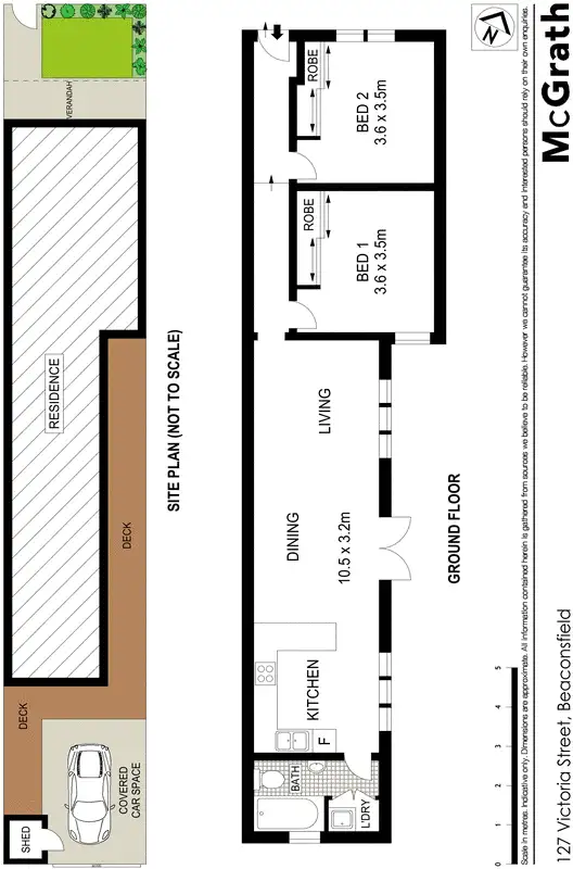 Floorplan of Homely house listing, 127 Victoria Street, Beaconsfield NSW 2015