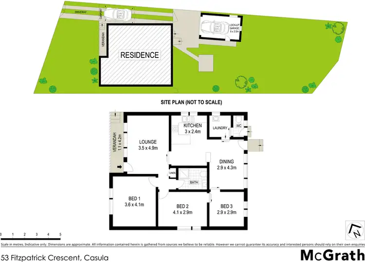 Floorplan of Homely house listing, 53 Fitzpatrick Crescent, Casula NSW 2170