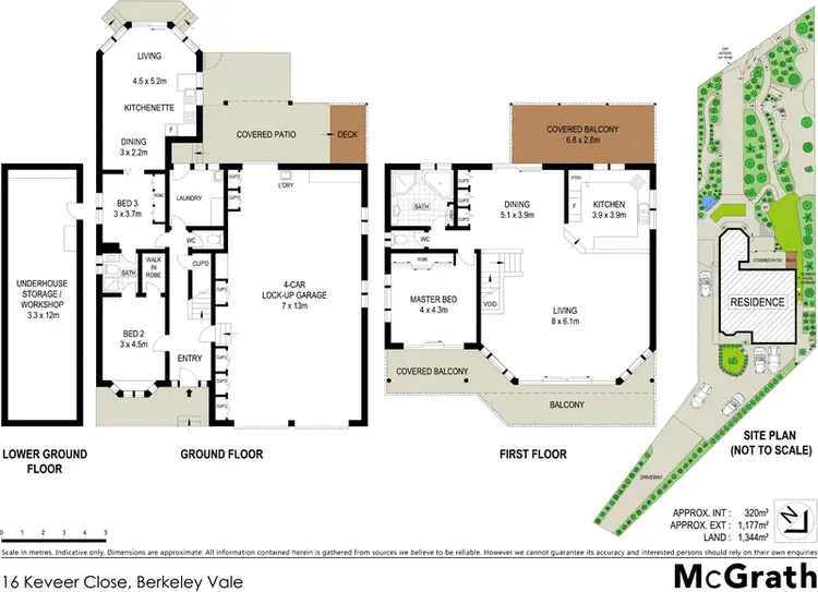 Floorplan of Homely house listing, 16 Keveer Close, Berkeley Vale NSW 2261