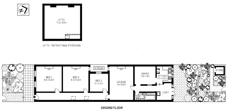 Floorplan of Homely house listing, 16 Temple Street, Stanmore NSW 2048