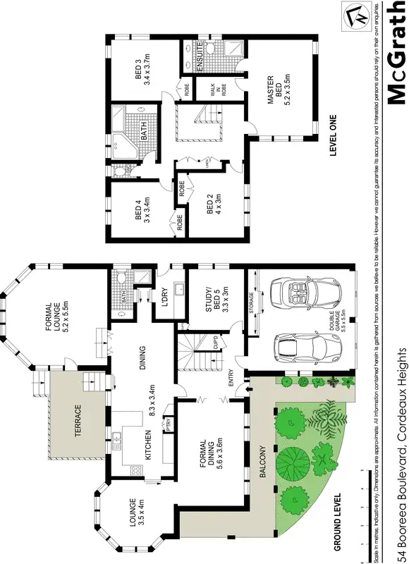 Floorplan of Homely house listing, 54 Booreea Boulevarde, Cordeaux Heights NSW 2526