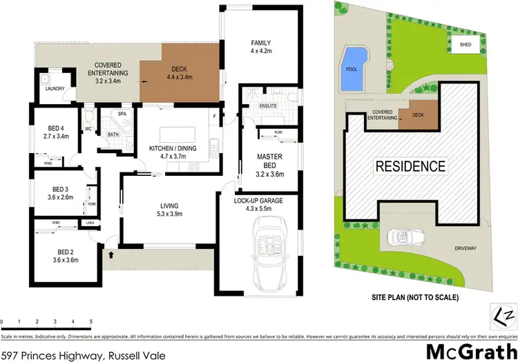 Floorplan of Homely house listing, 597 Princes Highway, Russell Vale NSW 2517