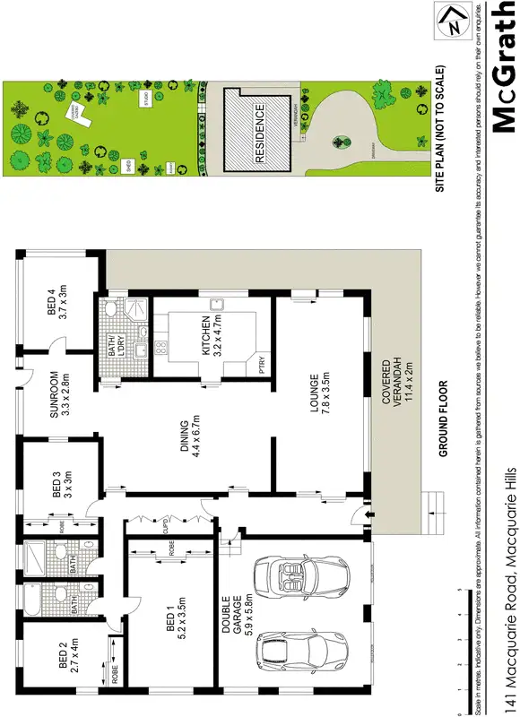 Floorplan of Homely house listing, 141 Macquarie Road, Macquarie Hills NSW 2285