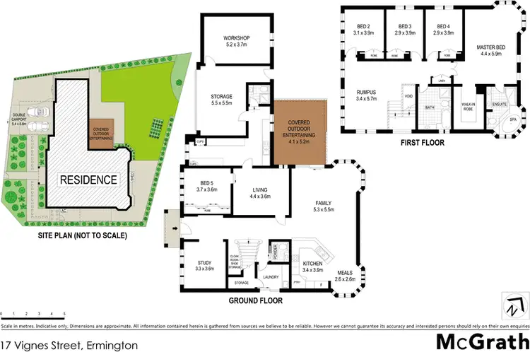 Floorplan of Homely house listing, 17 Vignes Street, Ermington NSW 2115