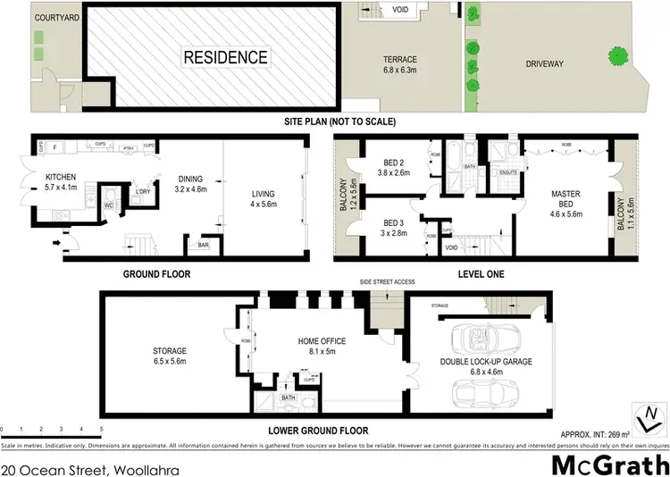 Floorplan of Homely house listing, 20 Ocean Street, Woollahra NSW 2025