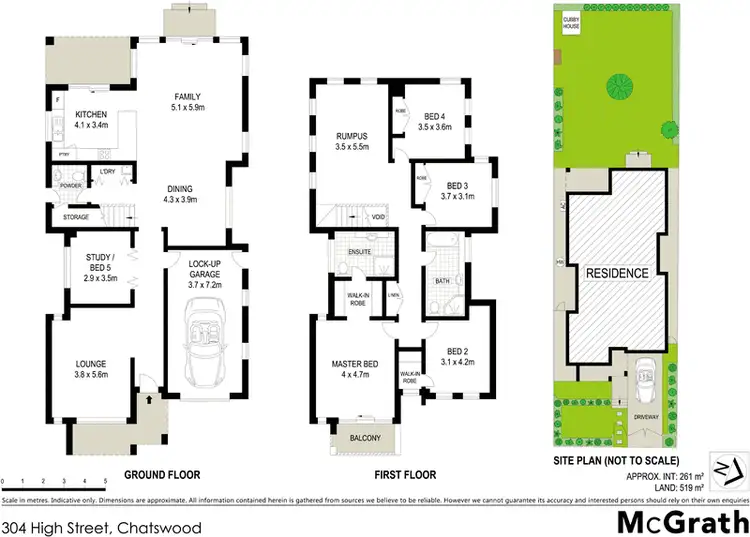Floorplan of Homely house listing, 304 High Street, Chatswood NSW 2067
