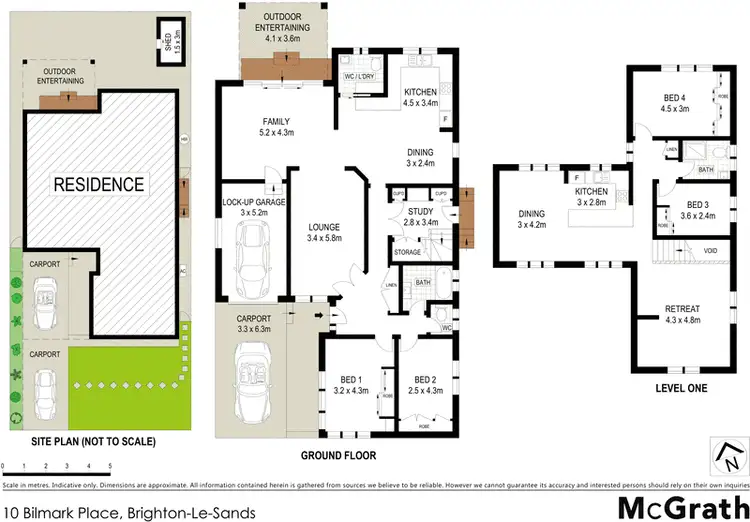 Floorplan of Homely house listing, 10 Bilmark Place, Brighton-le-sands NSW 2216