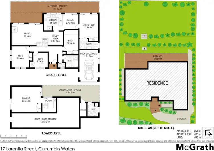 Floorplan of Homely house listing, 17 Larentia Street, Currumbin Waters QLD 4223
