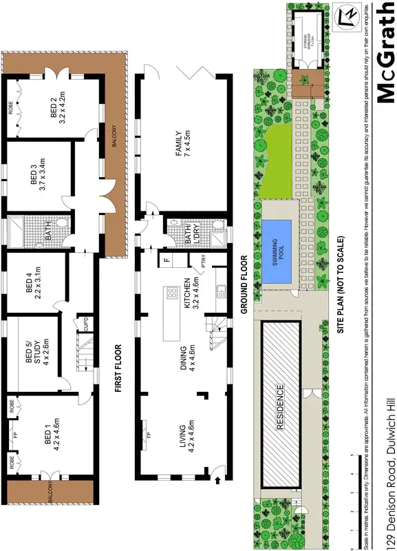 Floorplan of Homely house listing, 129 Denison Road, Dulwich Hill NSW 2203