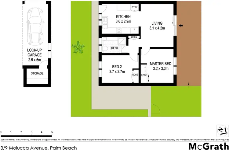 Floorplan of Homely apartment listing, 3/9 Molucca Avenue, Palm Beach QLD 4221