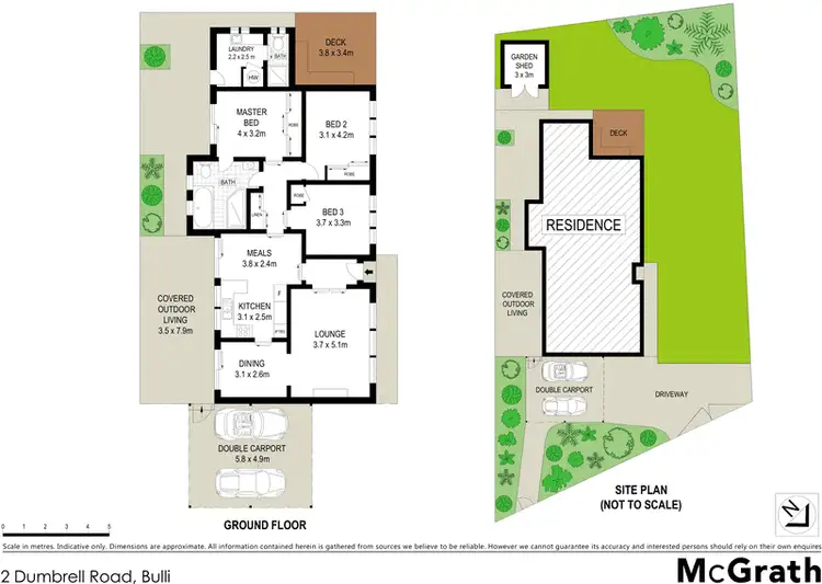 Floorplan of Homely house listing, 2 Dumbrell Road, Bulli NSW 2516