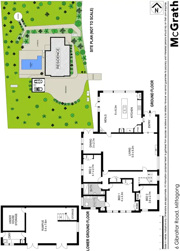 Floorplan of Homely house listing, 6 Gibraltar Road, Mittagong NSW 2575