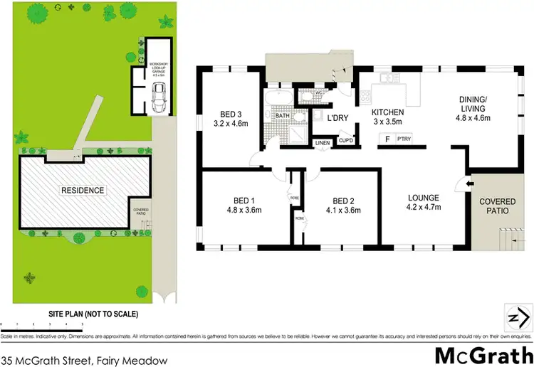 Floorplan of Homely house listing, 35 McGrath Street, Fairy Meadow NSW 2519