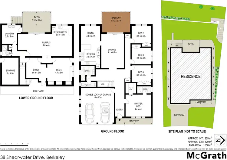 Floorplan of Homely house listing, 38 Shearwater Drive, Berkeley NSW 2506