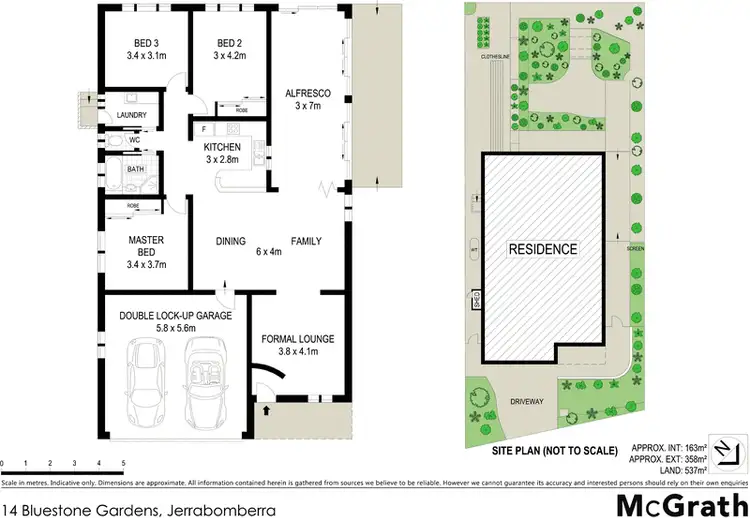 Floorplan of Homely house listing, 14 Bluestone Gardens, Jerrabomberra NSW 2619