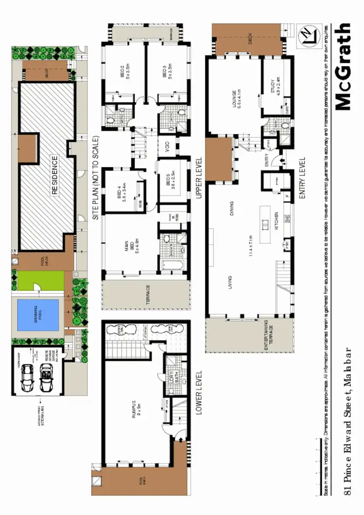 Floorplan of Homely house listing, 81 Prince Edward Street, Malabar NSW 2036