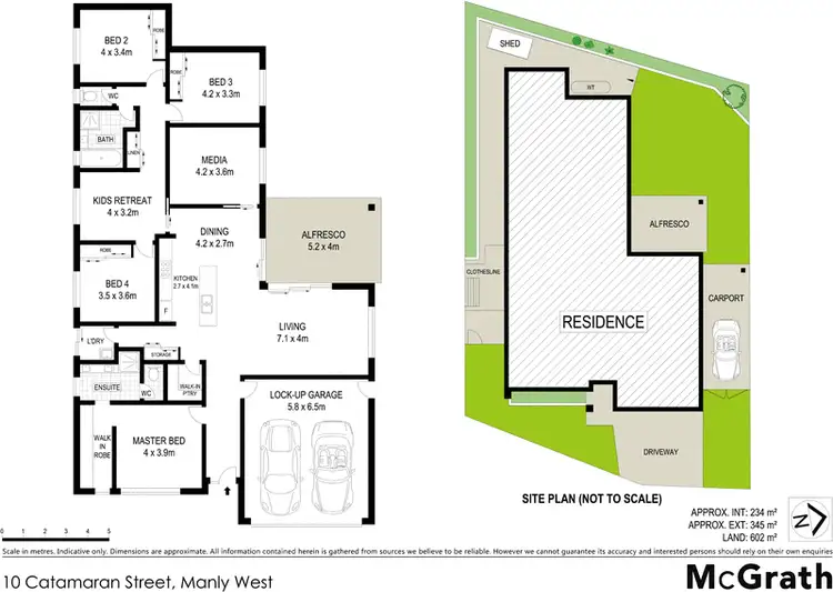 Floorplan of Homely house listing, 10 Catamaran Street, Manly West QLD 4179