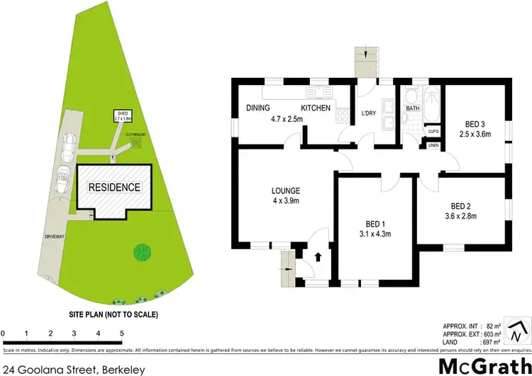 Floorplan of Homely house listing, 24 Goolana Street, Berkeley NSW 2506