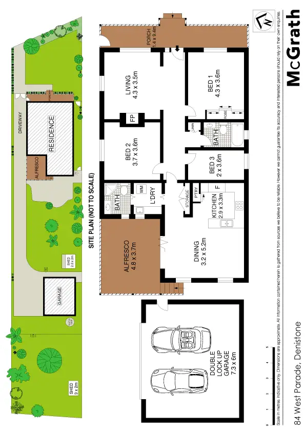 Floorplan of Homely house listing, 84 West Parade, Denistone NSW 2114