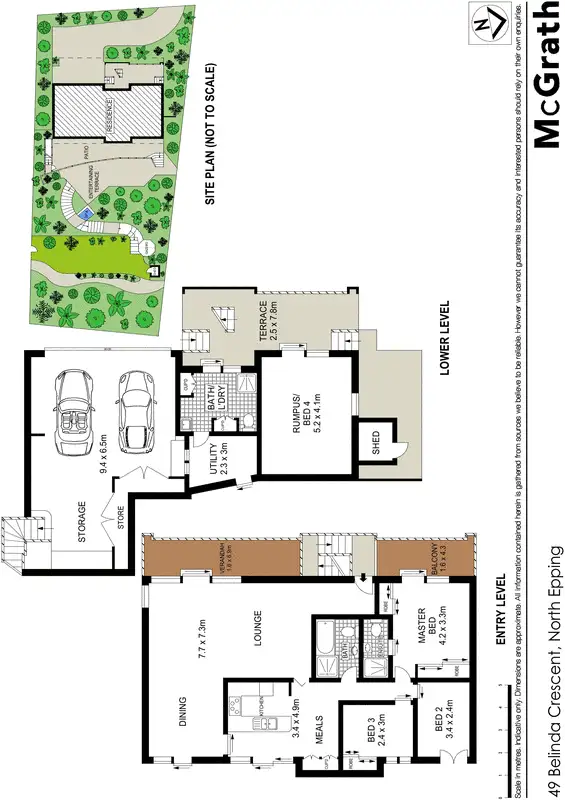 Floorplan of Homely house listing, 49 Belinda Crescent, North Epping NSW 2121