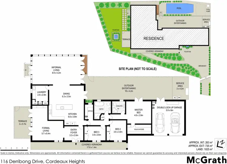 Floorplan of Homely house listing, 116 Derribong Drive, Cordeaux Heights NSW 2526