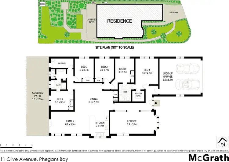 Floorplan of Homely house listing, 11 Olive Avenue, Phegans Bay NSW 2256