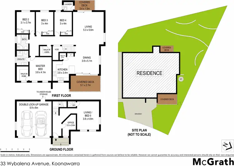 Floorplan of Homely house listing, 33 Wybalena Avenue, Koonawarra NSW 2530