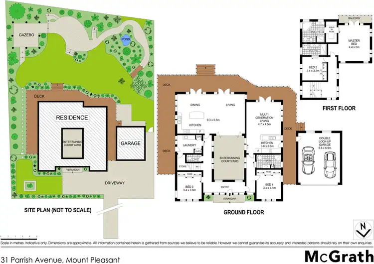Floorplan of Homely house listing, 31 Parrish Avenue, Mount Pleasant NSW 2519