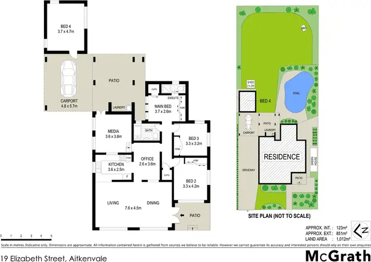 Floorplan of Homely house listing, 19 Elizabeth Street, Aitkenvale QLD 4814