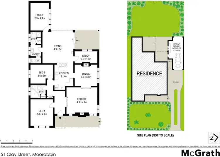 Floorplan of Homely house listing, 51 Clay Street, Moorabbin VIC 3189