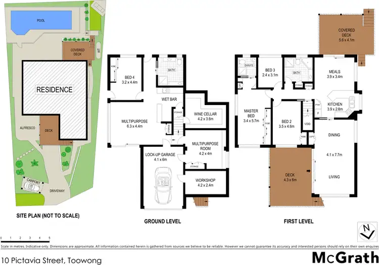 Floorplan of Homely house listing, 10 Pictavia Street, Toowong QLD 4066
