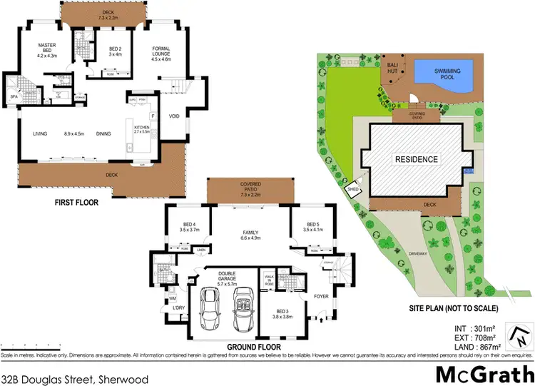 Floorplan of Homely house listing, 32B Douglas Street, Sherwood QLD 4075