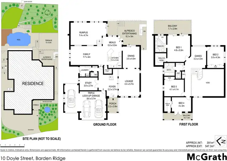 Floorplan of Homely house listing, 10 Doyle Street, Barden Ridge NSW 2234