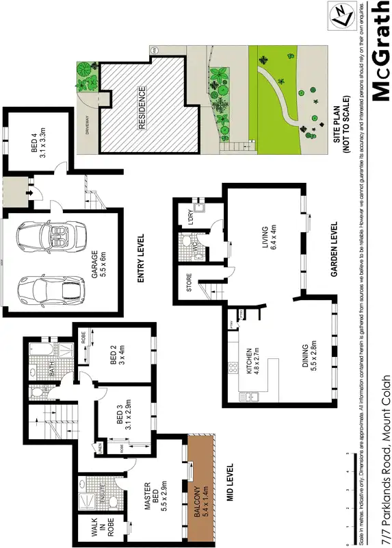 Floorplan of Homely house listing, 7/7 Parklands Road, Mount Colah NSW 2079