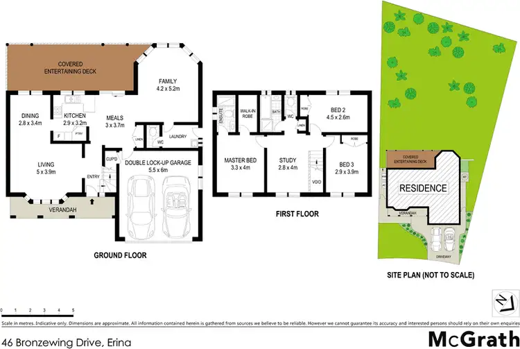 Floorplan of Homely house listing, 46 Bronzewing Drive, Erina NSW 2250