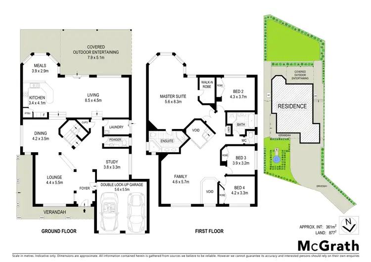 Floorplan of Homely house listing, 6 Federation Place, Frenchs Forest NSW 2086
