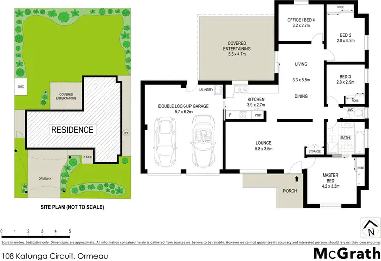 Floorplan of Homely house listing, 108 Katunga Circuit, Ormeau QLD 4208
