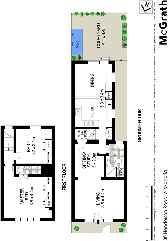 Floorplan of Homely house listing, 30 Henderson Road, Alexandria NSW 2015