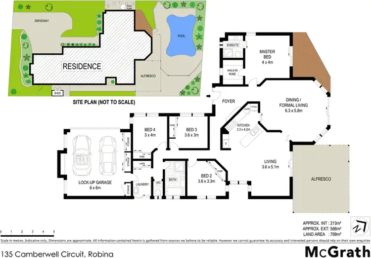 Floorplan of Homely house listing, 135 Camberwell Circuit, Robina QLD 4226
