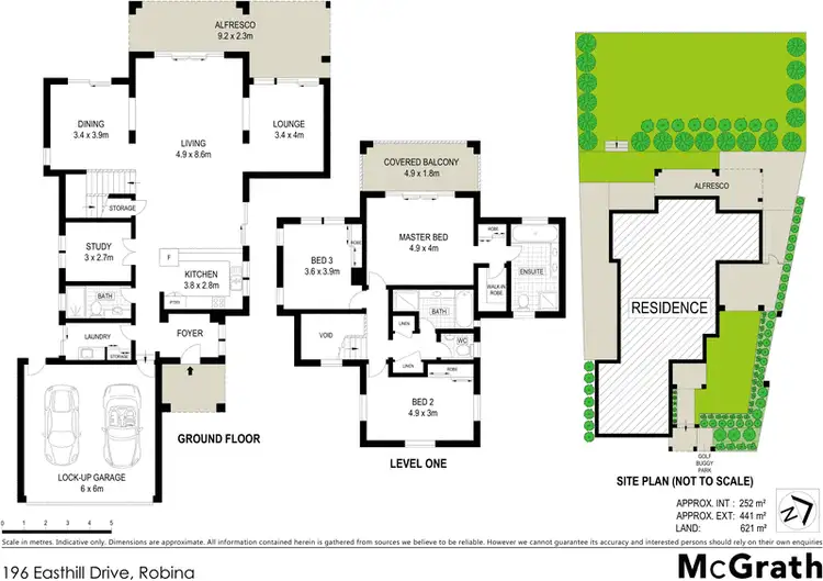 Floorplan of Homely house listing, 196 Easthill Drive, Robina QLD 4226