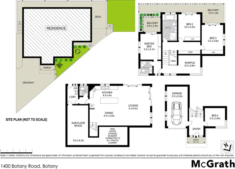 Floorplan of Homely land listing, 1400 Botany Road, Botany NSW 2019