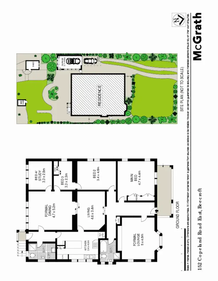 Floorplan of Homely house listing, 152 Copeland Road East, Beecroft NSW 2119