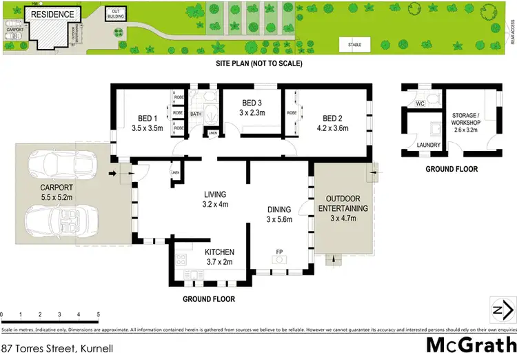 Floorplan of Homely house listing, 87 Torres Street, Kurnell NSW 2231